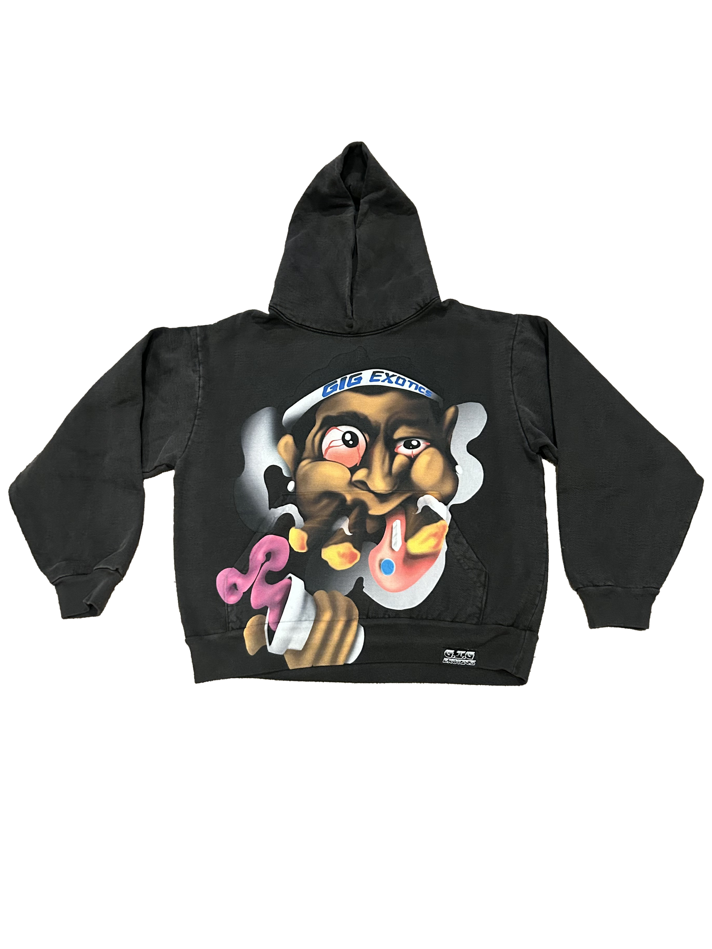 OG Trippy Vintage Wash Hooded Pullover