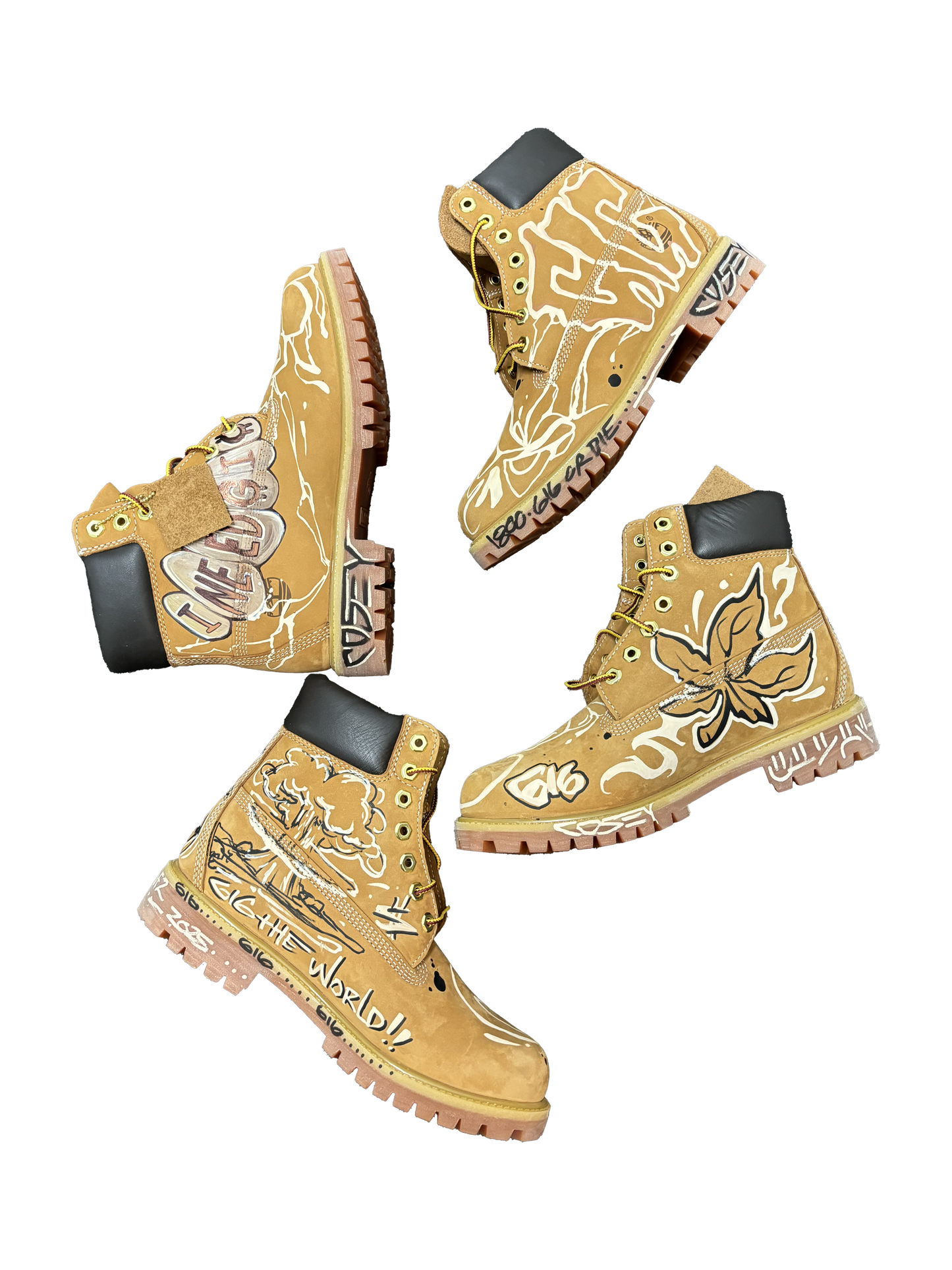 INEEDGIG$ X DEE COSEY Timberlands