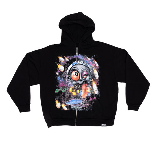 G.I.G CITY ZIP-UP HOODED SWEATSHIRT