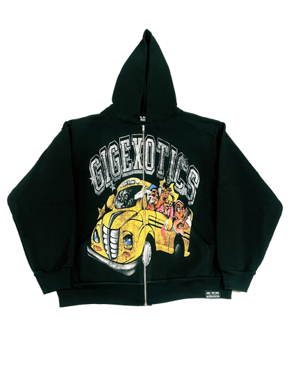 Touring and Scoring Zip-up Hooded Sweatshirt