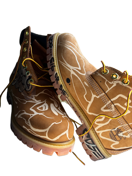 INEEDGIG$ X DEE COSEY Timberlands