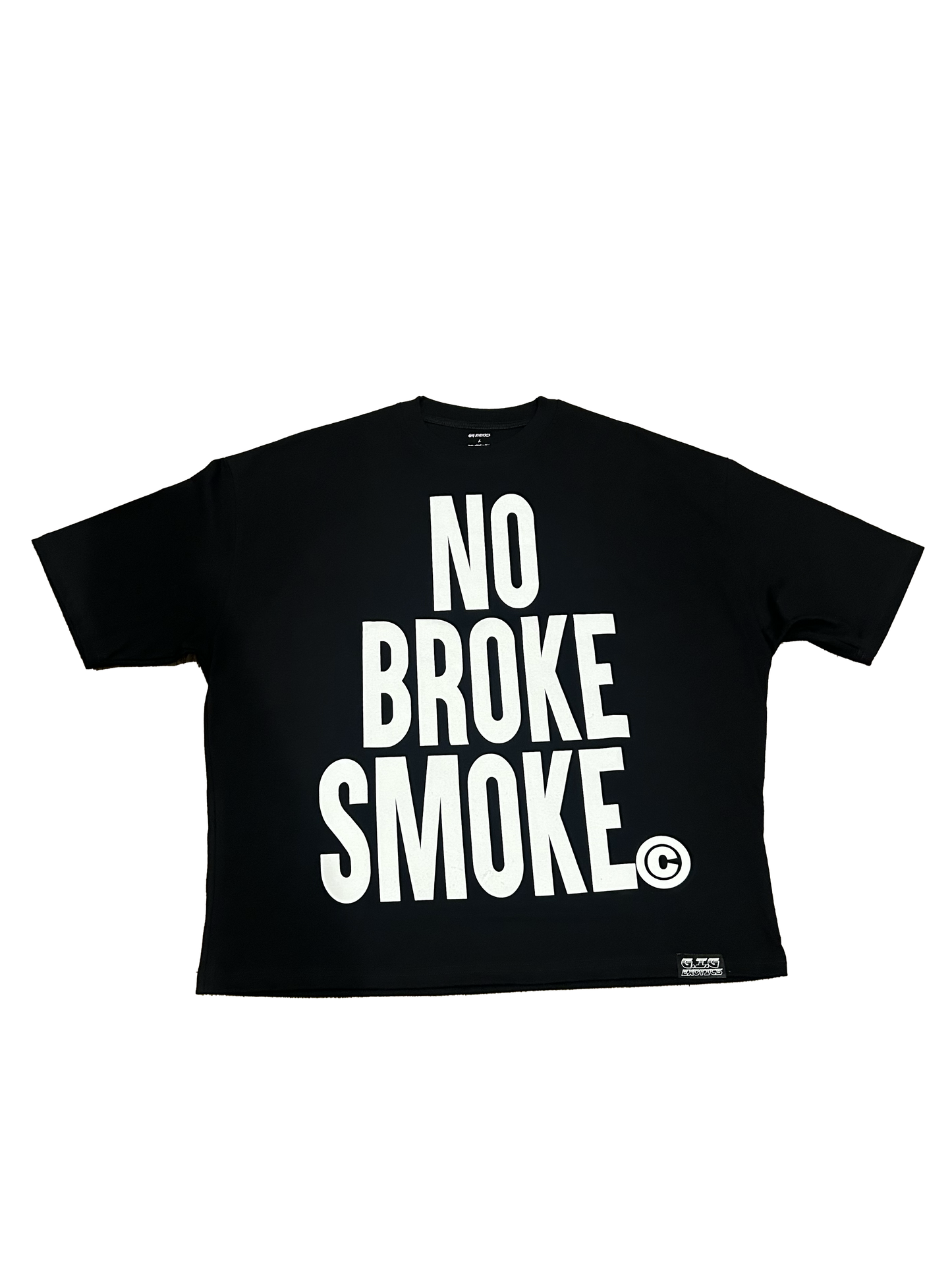 No Broke Smoke Oversized Tee