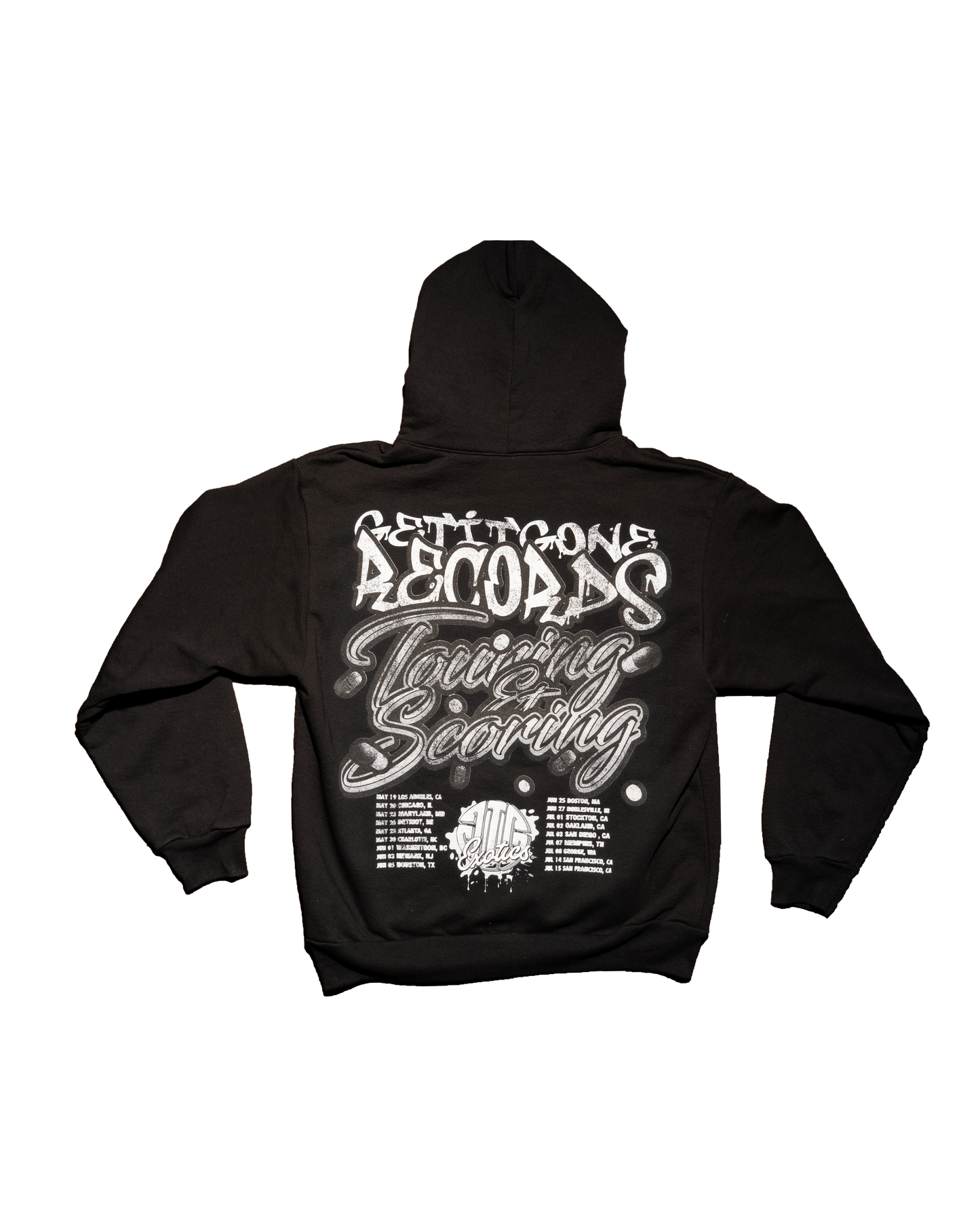 Touring and Scoring Zip-up Hooded Sweatshirt