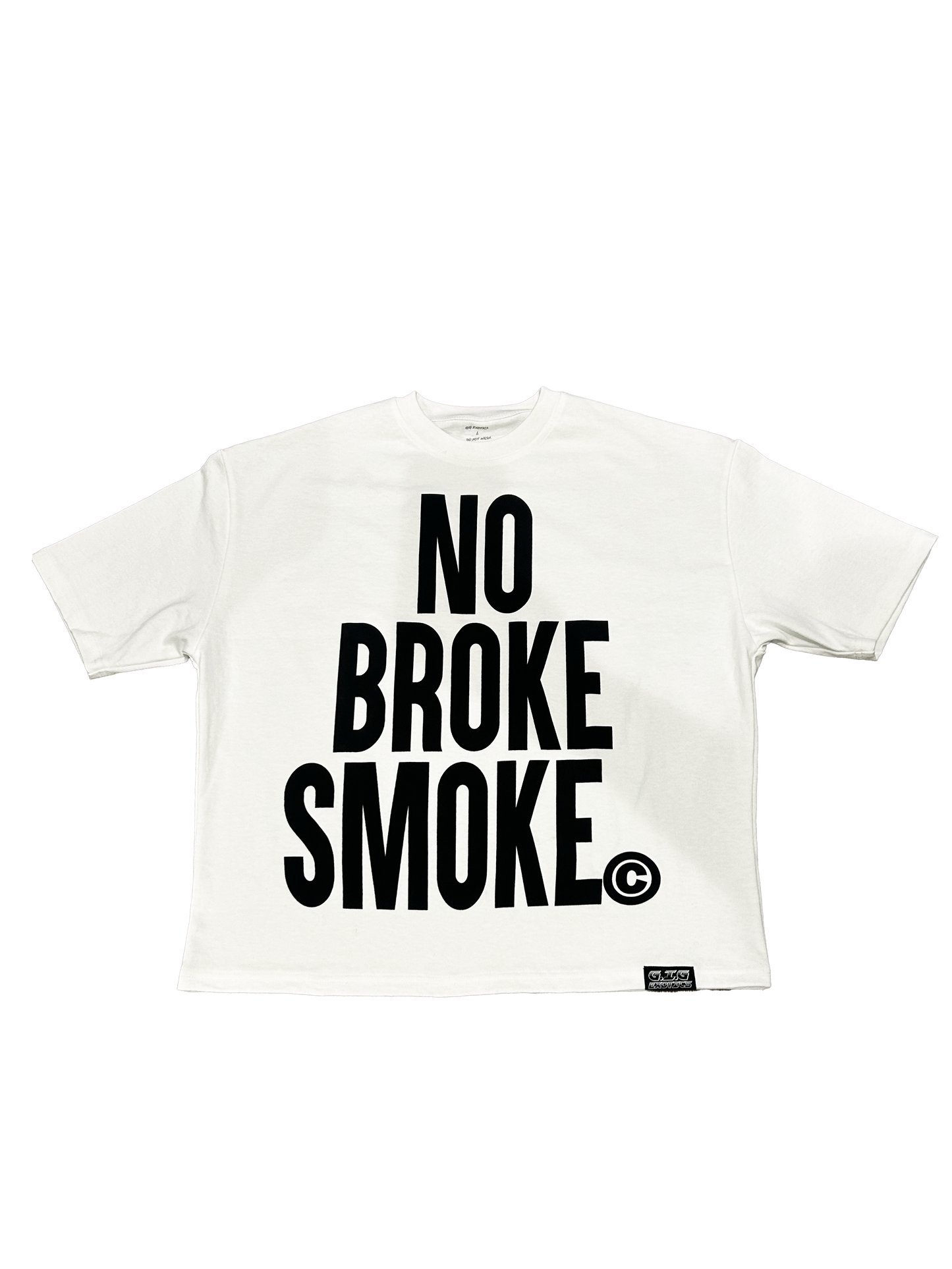 No Broke Smoke Oversized Tee